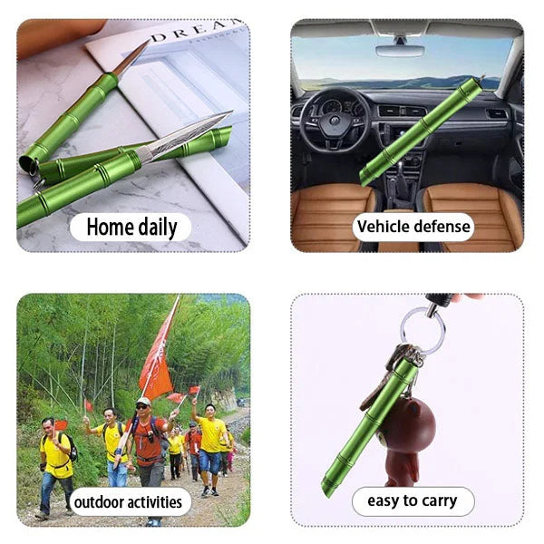 đ„HOT SALE-45%OFFđ„Creative Keychain Knife Tea Knife Multi purpose Bamboo Knife