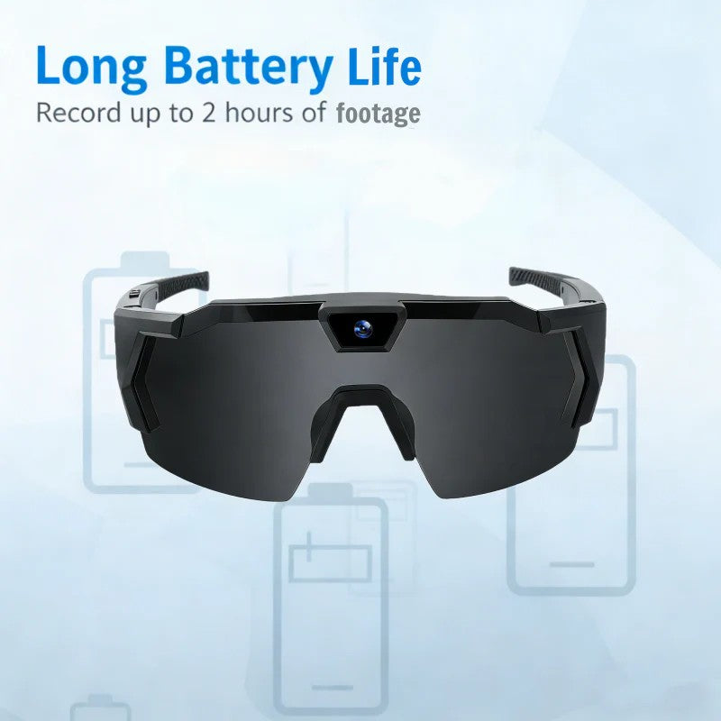 š Topaanbieding: 49% KORTING š„ćAll-in-Oneć Actie Camera Zonnebril | HD Video & Audio | Draadloze Connectie