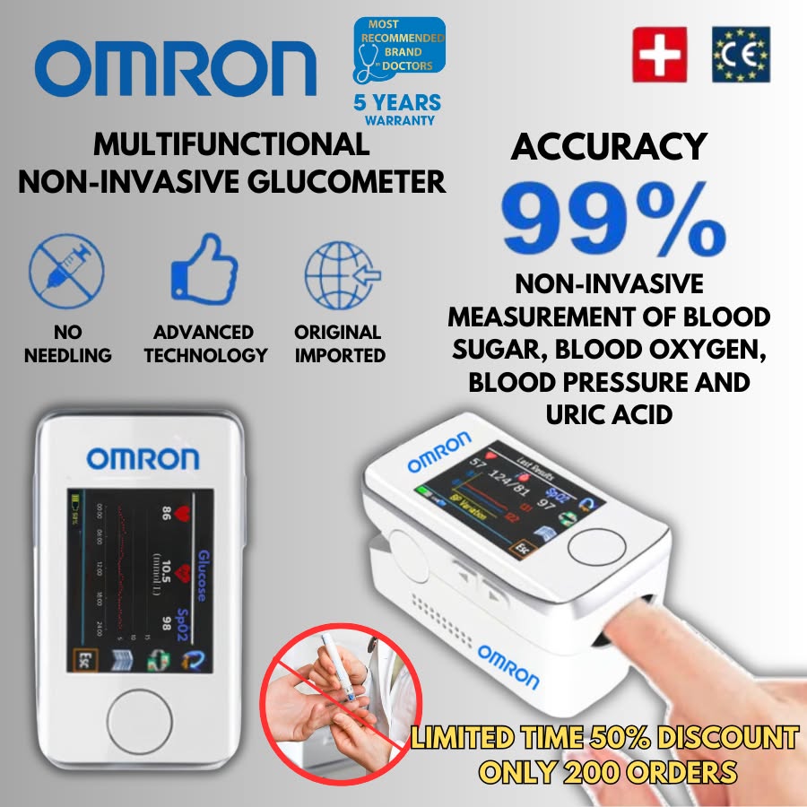 🔥HOT SALE-40%OFF🔥OMRON non-invasive blood glucose meter