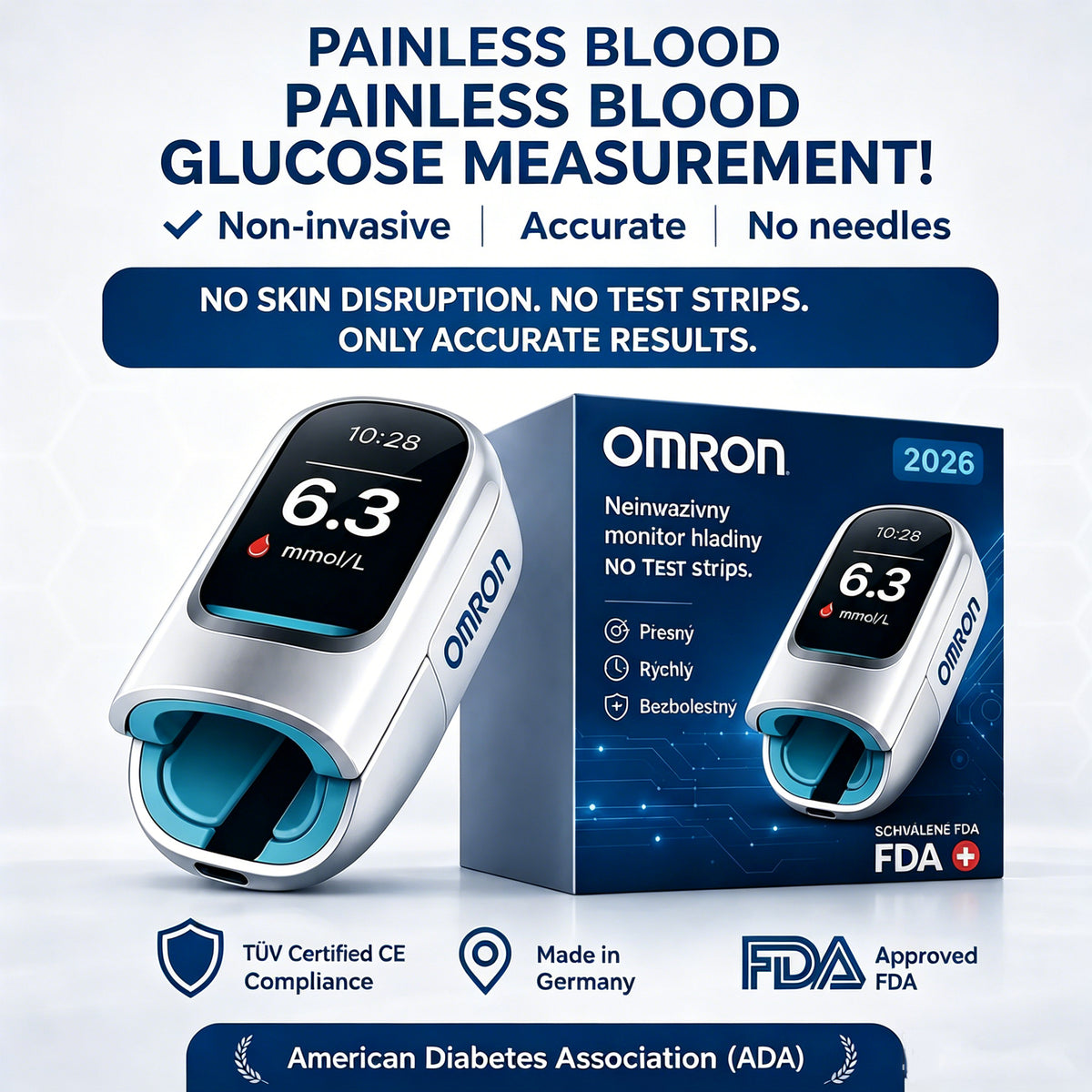 Siemens™ new non-invasive smart blood glucose meter