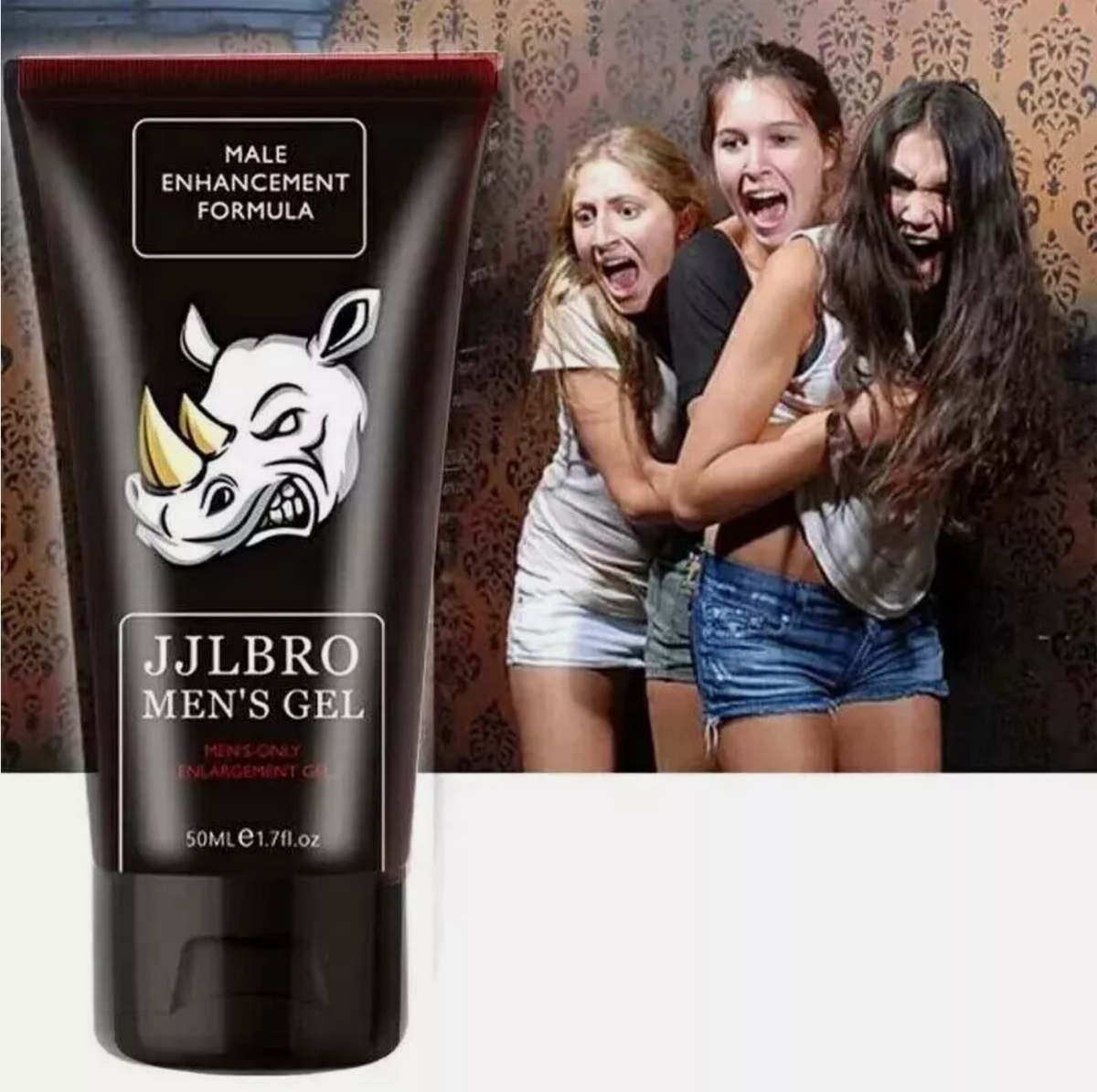 JJLBRO Rhino Men's Wellness & Energy Support Gel