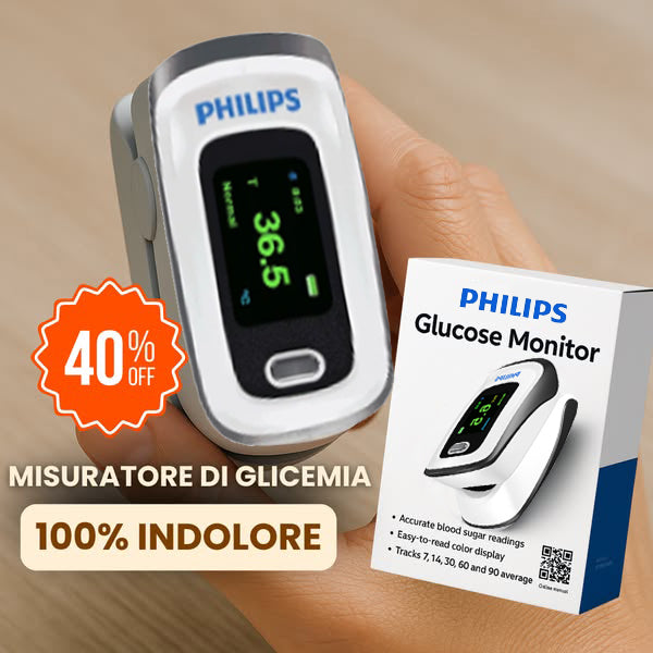 【12 in 1】The latest non-invasive smart blood glucose meter from Philips
