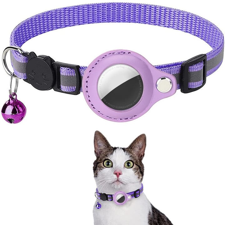 💲ONE DAY 49% OFF📲STAY CONNECTED: THE EVANESCE™AIRTAG COLLAR💲